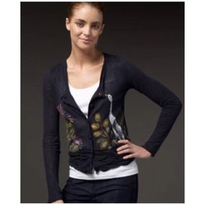 ❌SOLD❌ Anthropologie Leifsdottir Handpainted Cardi